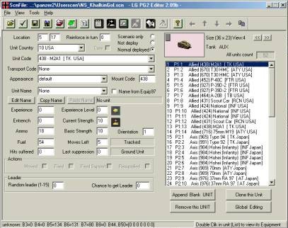 Unit Form : Easy interface and lots of helpful information. Easily name units, create or clone new ones, change individual settings, and much more.